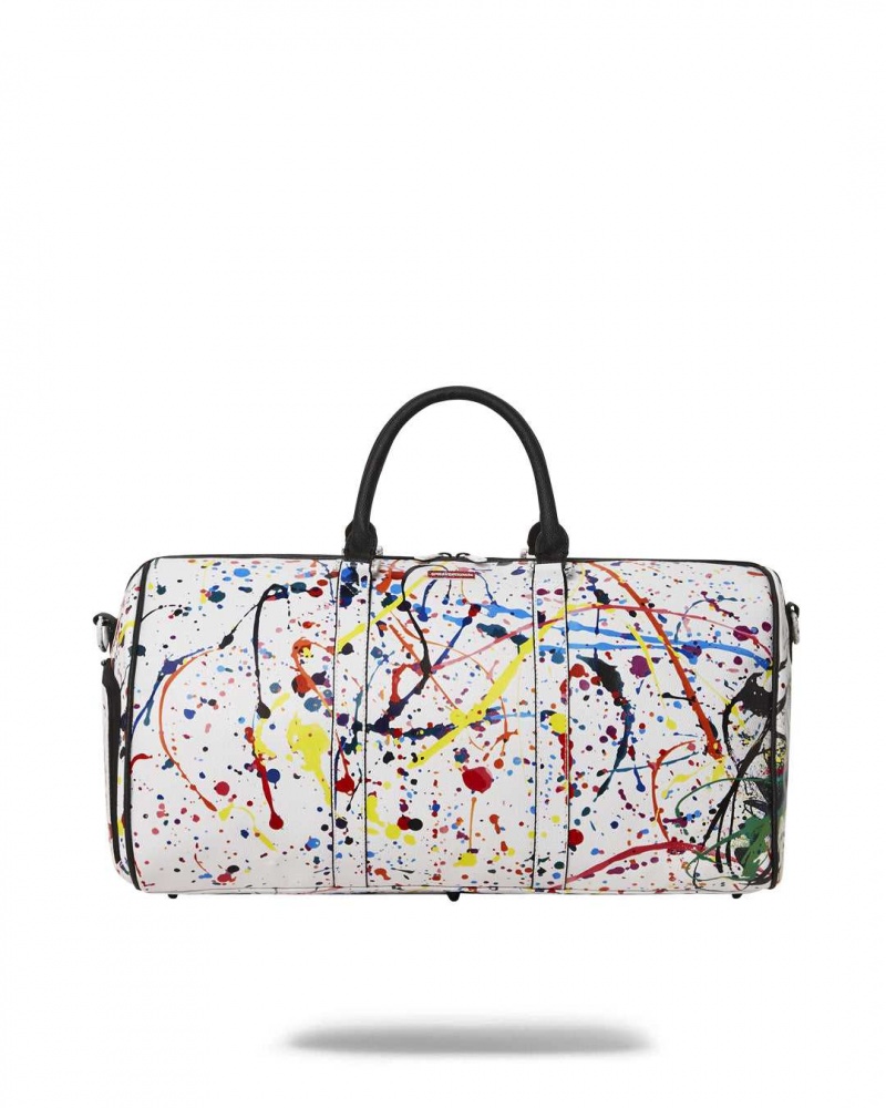 Sprayground Bag AFTER SPARK DUFFLE White | HCJIQ4908