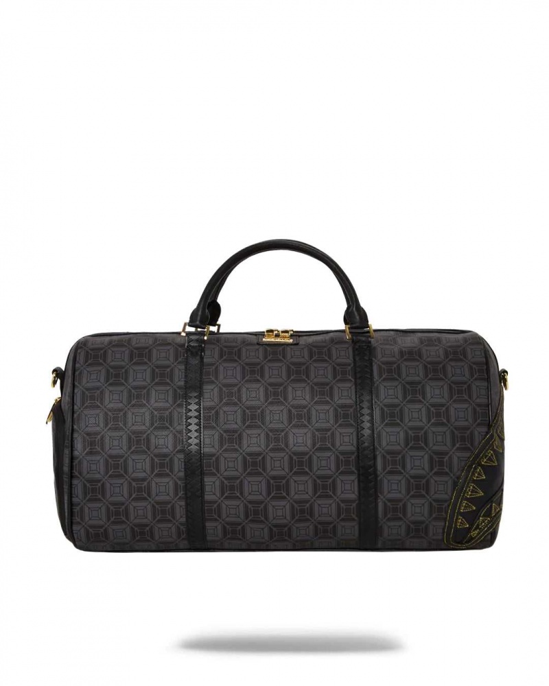 Sprayground Bag AI4 DIAMOND DUFFLE Black | BULSN3658