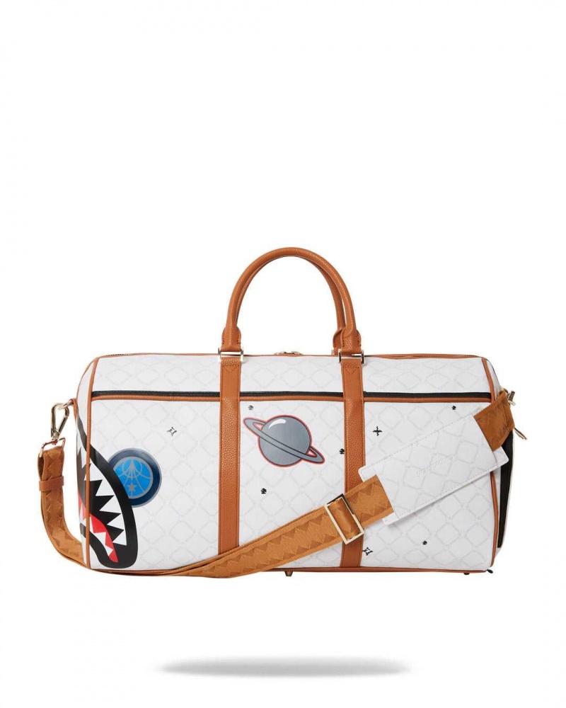 Sprayground Bag ALIEN RICH DUFFLE White | LDMOR1936