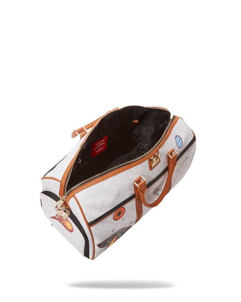 Sprayground Bag ALIEN RICH DUFFLE White | LDMOR1936