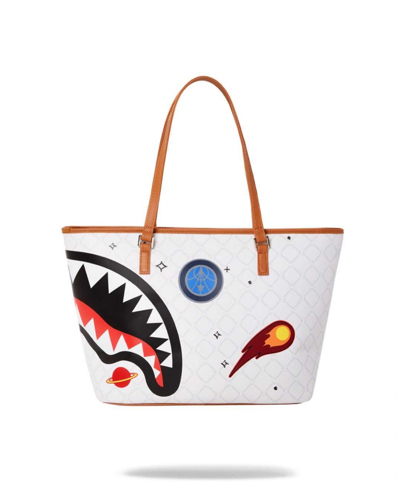 Sprayground Bag ALIEN RICH TOTE White | RLACO8021