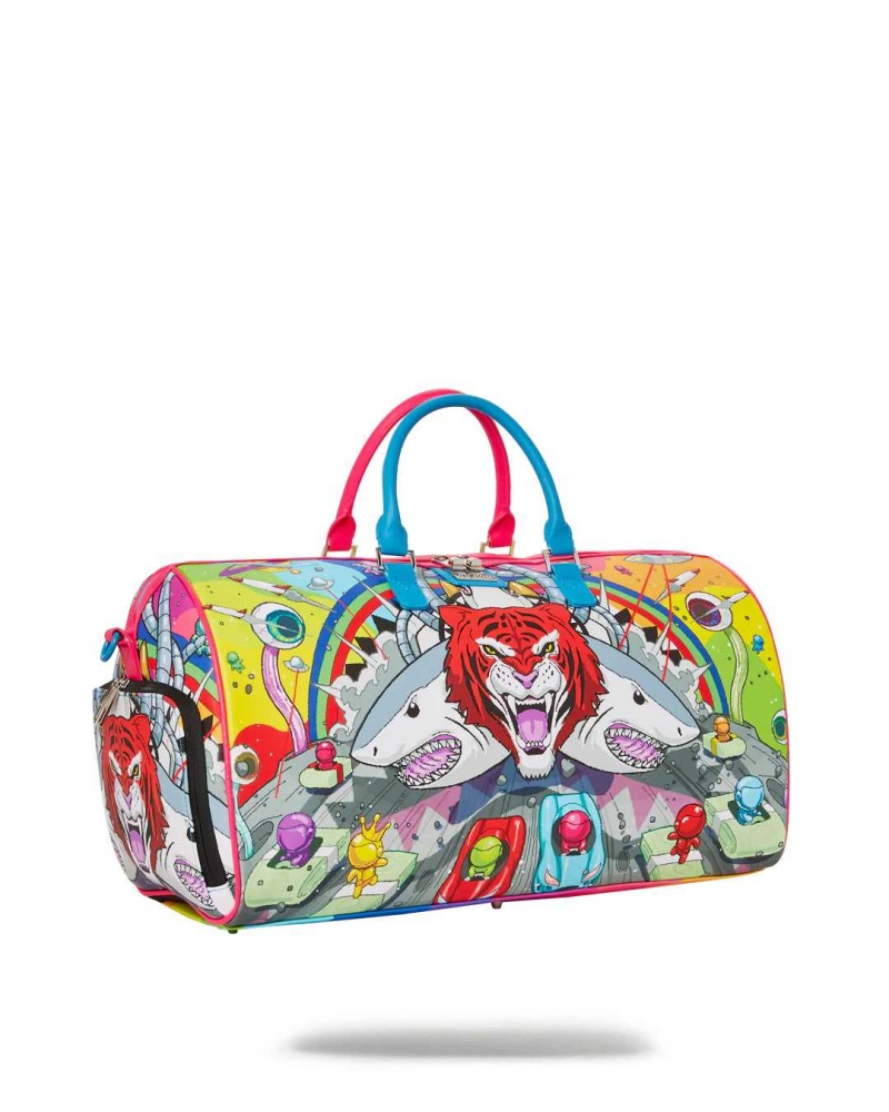 Sprayground Bag ASTROJUNGLE DUFFLE Blue | JVNZW8014