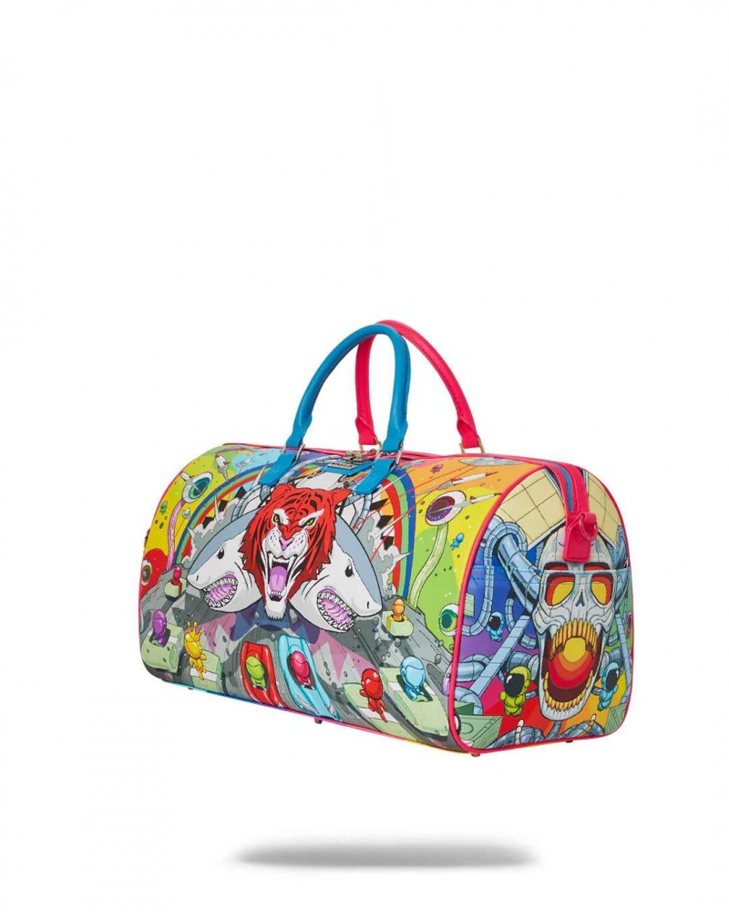 Sprayground Bag ASTROJUNGLE DUFFLE Blue | JVNZW8014