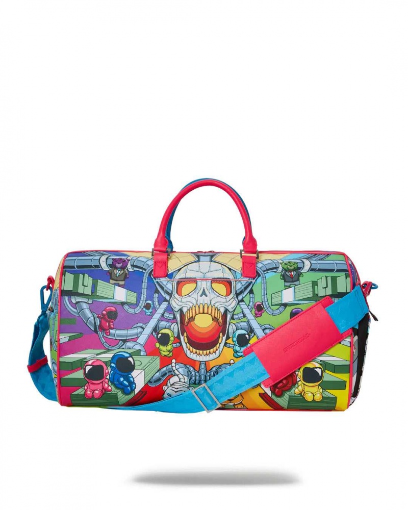 Sprayground Bag ASTROJUNGLE DUFFLE Blue | JVNZW8014