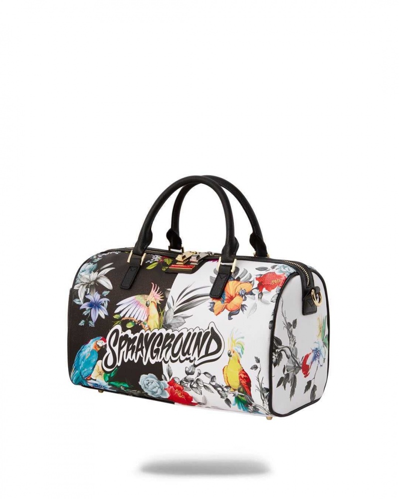 Sprayground Bag AVIARY MINI DUFFLE White | ELJXO3510