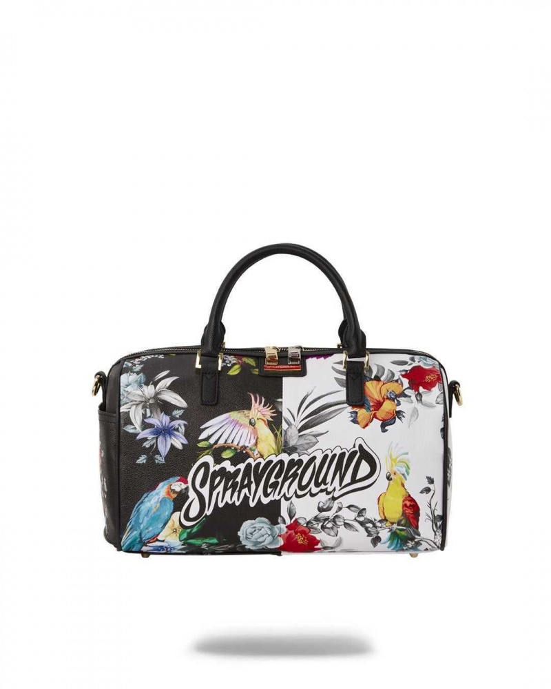 Sprayground Bag AVIARY MINI DUFFLE White | ELJXO3510