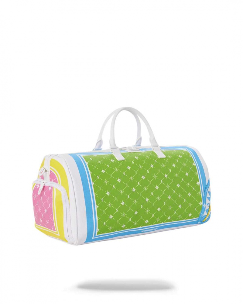 Sprayground Bag BANDANA DUFFLE Green | MECBQ7581