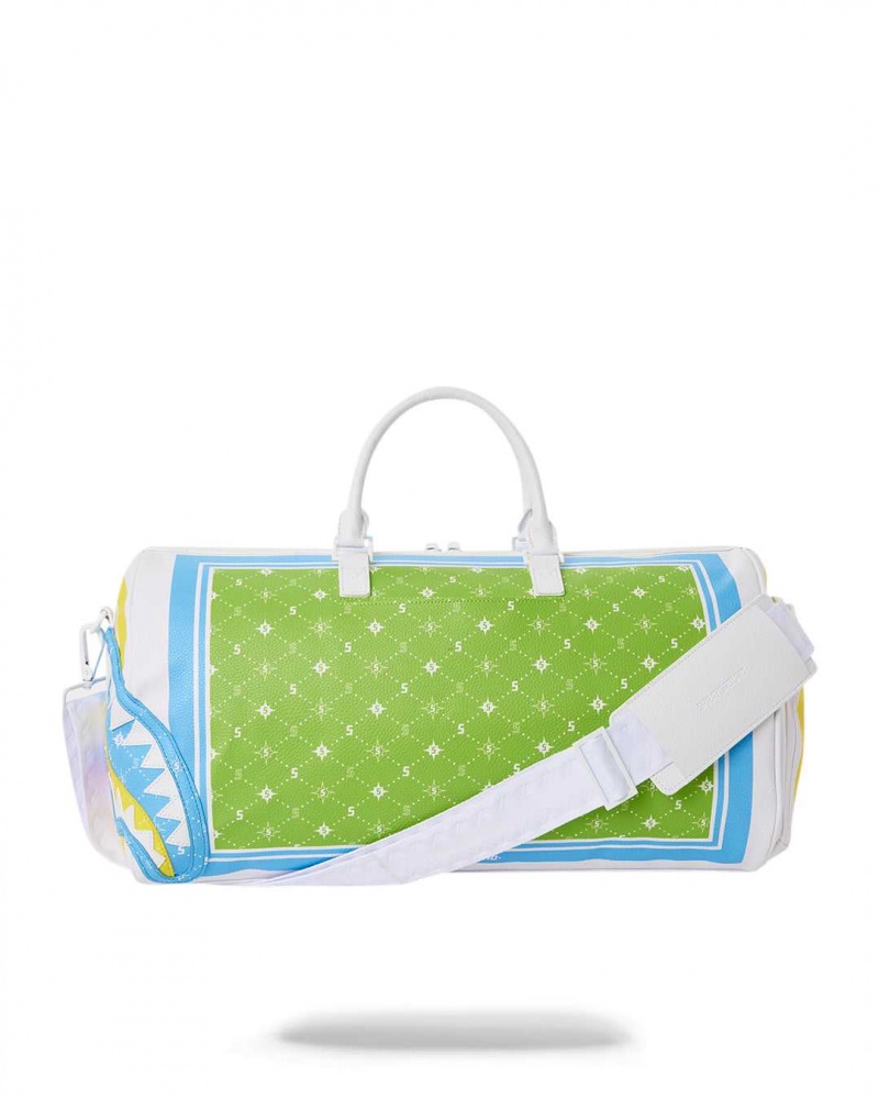 Sprayground Bag BANDANA DUFFLE Green | MECBQ7581