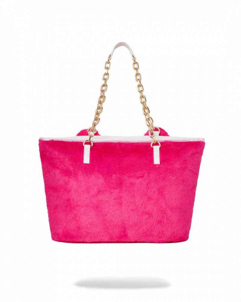 Sprayground Bag BEAR TOTE Pink Fuchsia | SAHIG7512