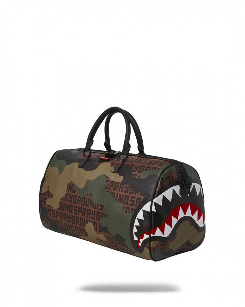 Sprayground Bag CAMOINFINITI DUFFLE Green | ZSICQ0193