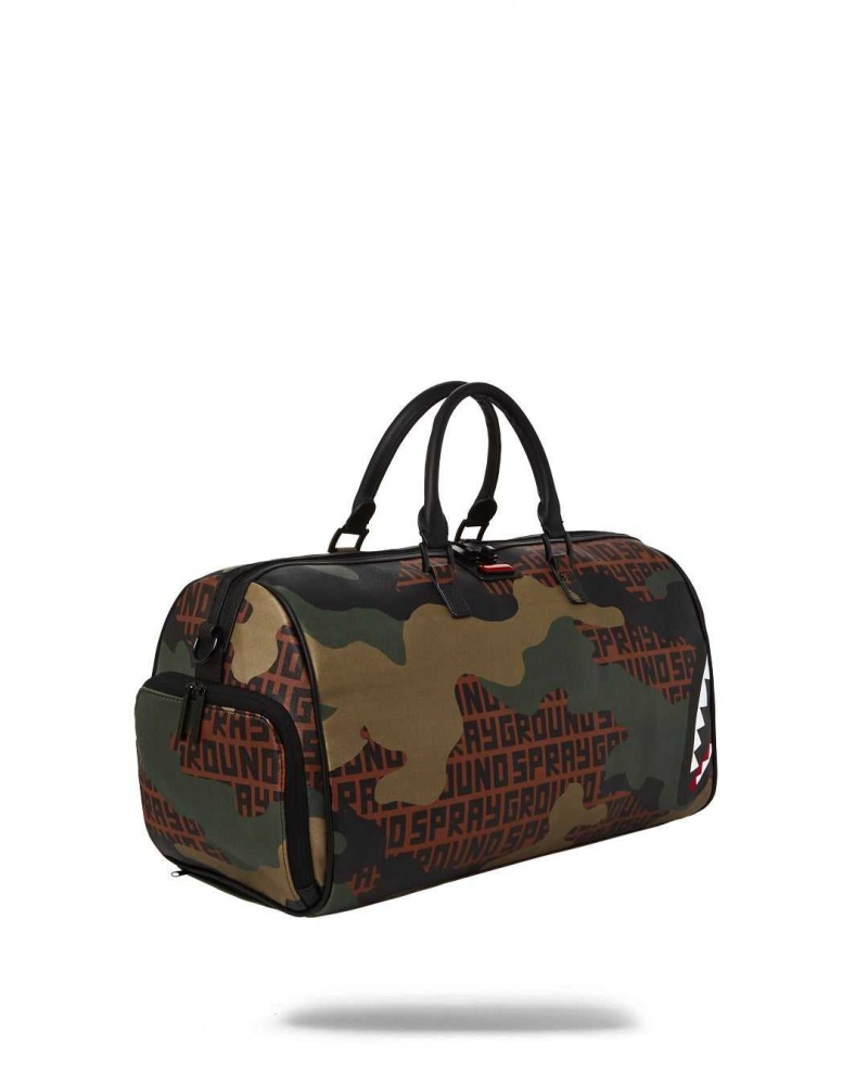 Sprayground Bag CAMOINFINITI DUFFLE Green | ZSICQ0193