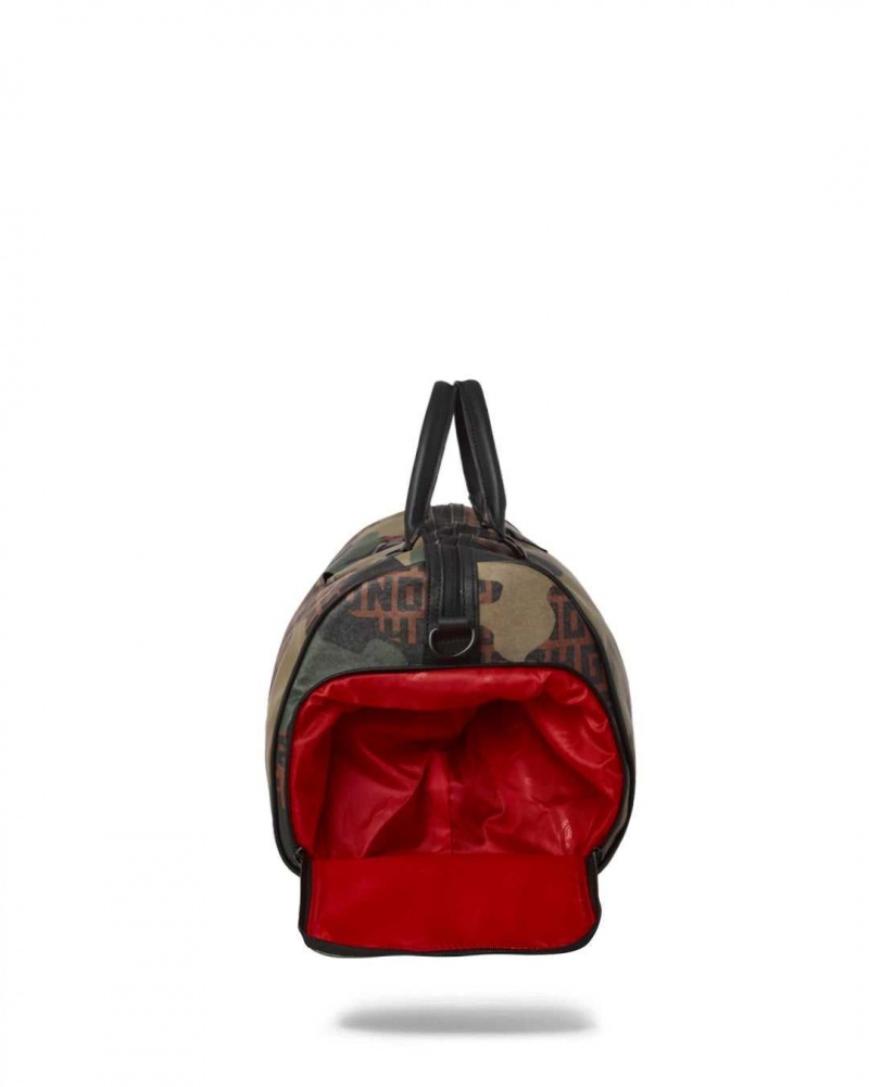 Sprayground Bag CAMOINFINITI DUFFLE Green | ZSICQ0193