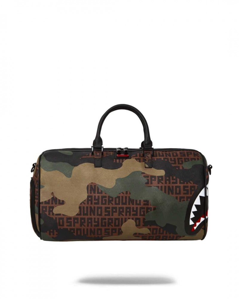 Sprayground Bag CAMOINFINITI DUFFLE Green | ZSICQ0193