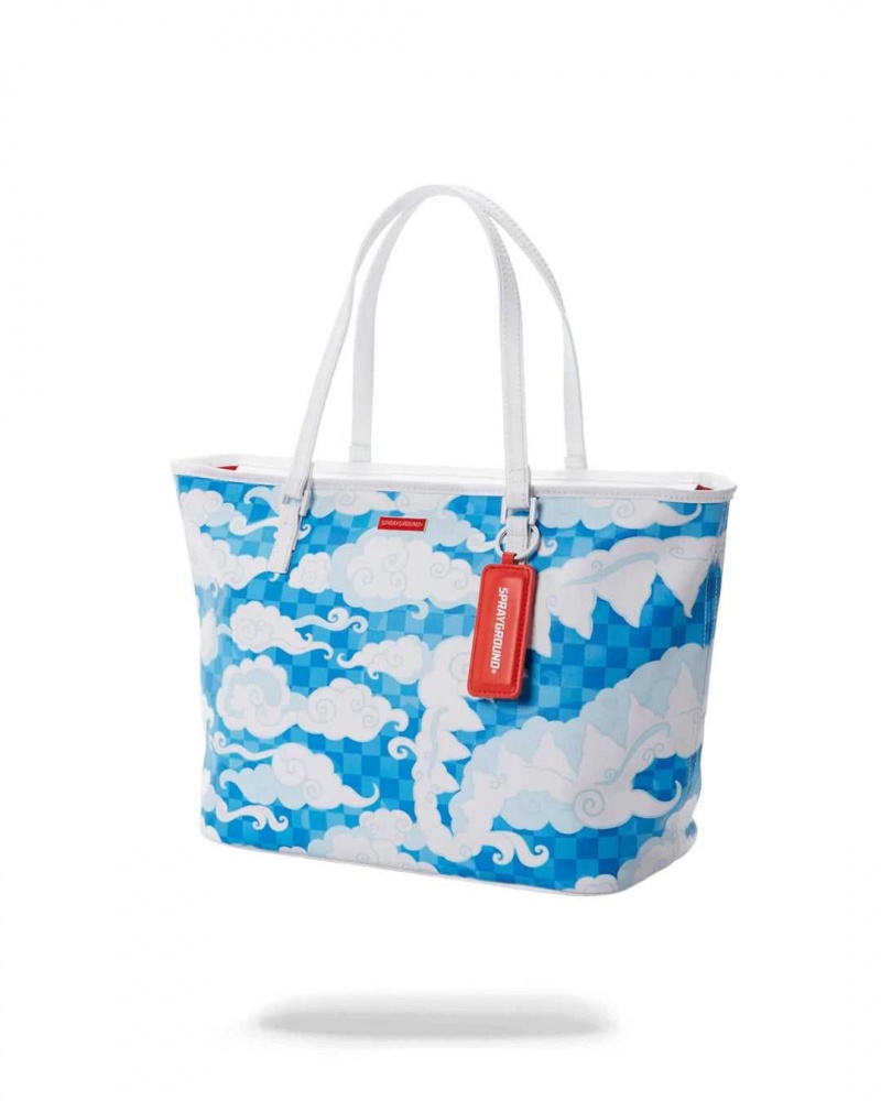 Sprayground Bag CLOUD DRAGON TOTE Blue | CPXVF1639