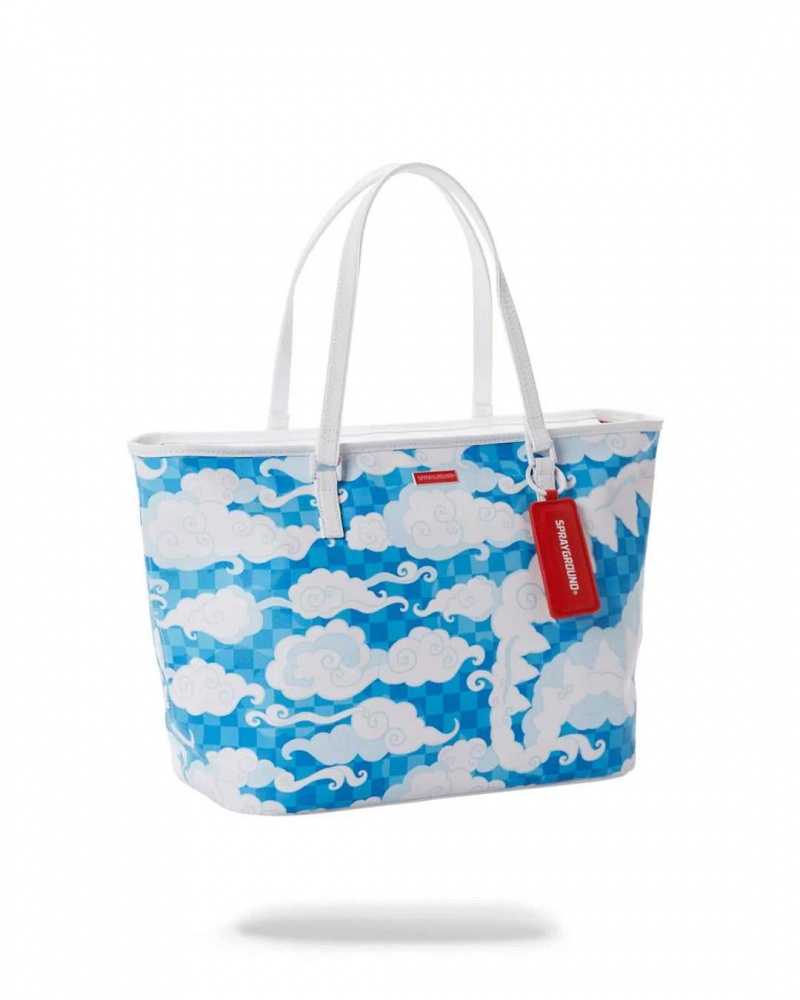 Sprayground Bag CLOUD DRAGON TOTE Blue | CPXVF1639