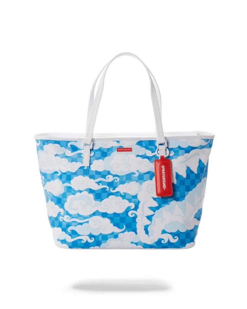 Sprayground Bag CLOUD DRAGON TOTE Blue | CPXVF1639