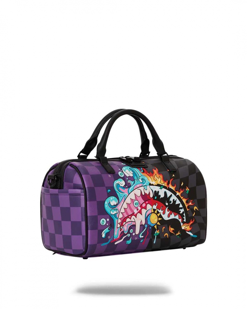 Sprayground Bag CRAZY EYES DUFFLE Purple | OEMAS5738