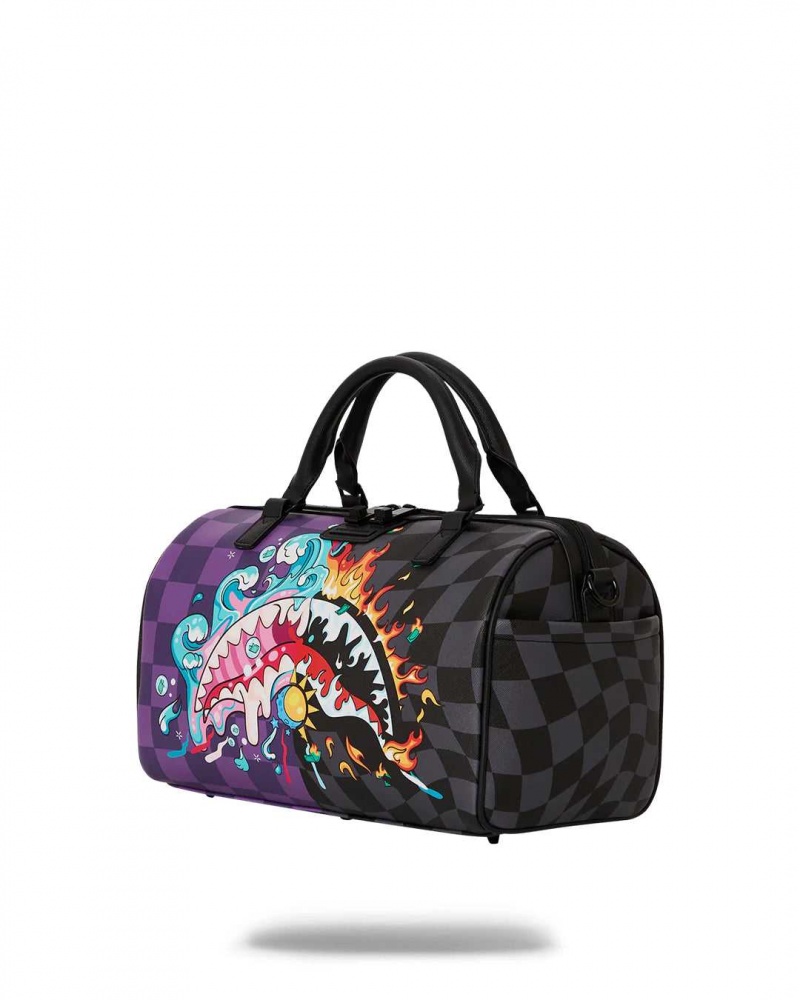 Sprayground Bag CRAZY EYES DUFFLE Purple | OEMAS5738