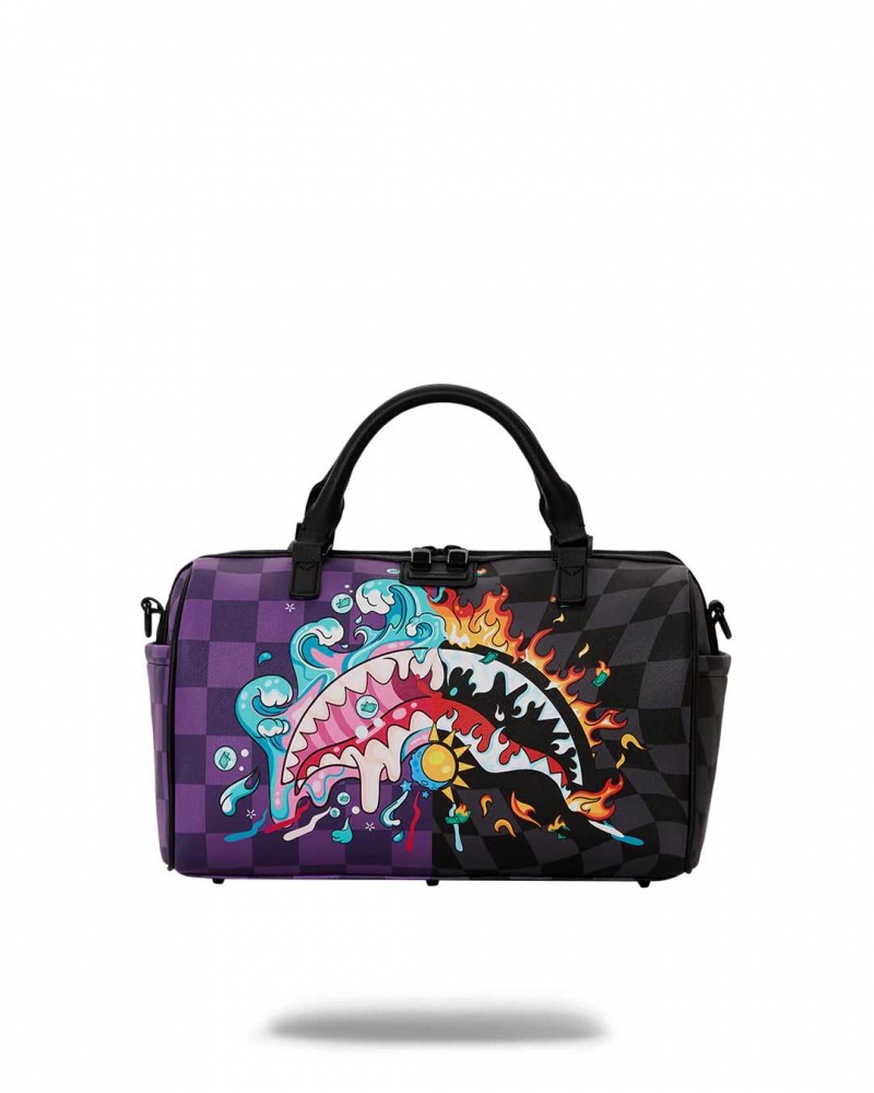 Sprayground Bag CRAZY EYES DUFFLE Purple | OEMAS5738