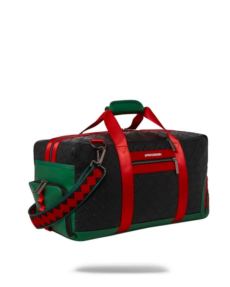 Sprayground Bag DENIRO DUFFLE Green | AGXBM2067