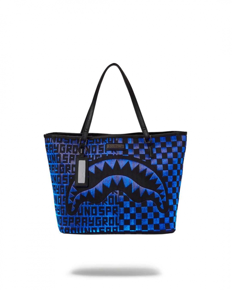 Sprayground Bag FIBER OPTIC INFINITY TOTE Black | MENVR4068