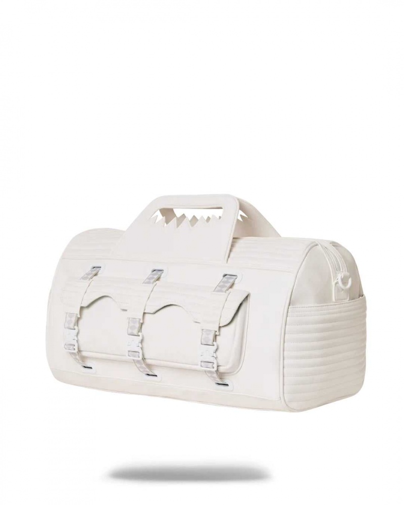 Sprayground Bag FUTURE TRAVELER DUFFLE White | CUJIO8753