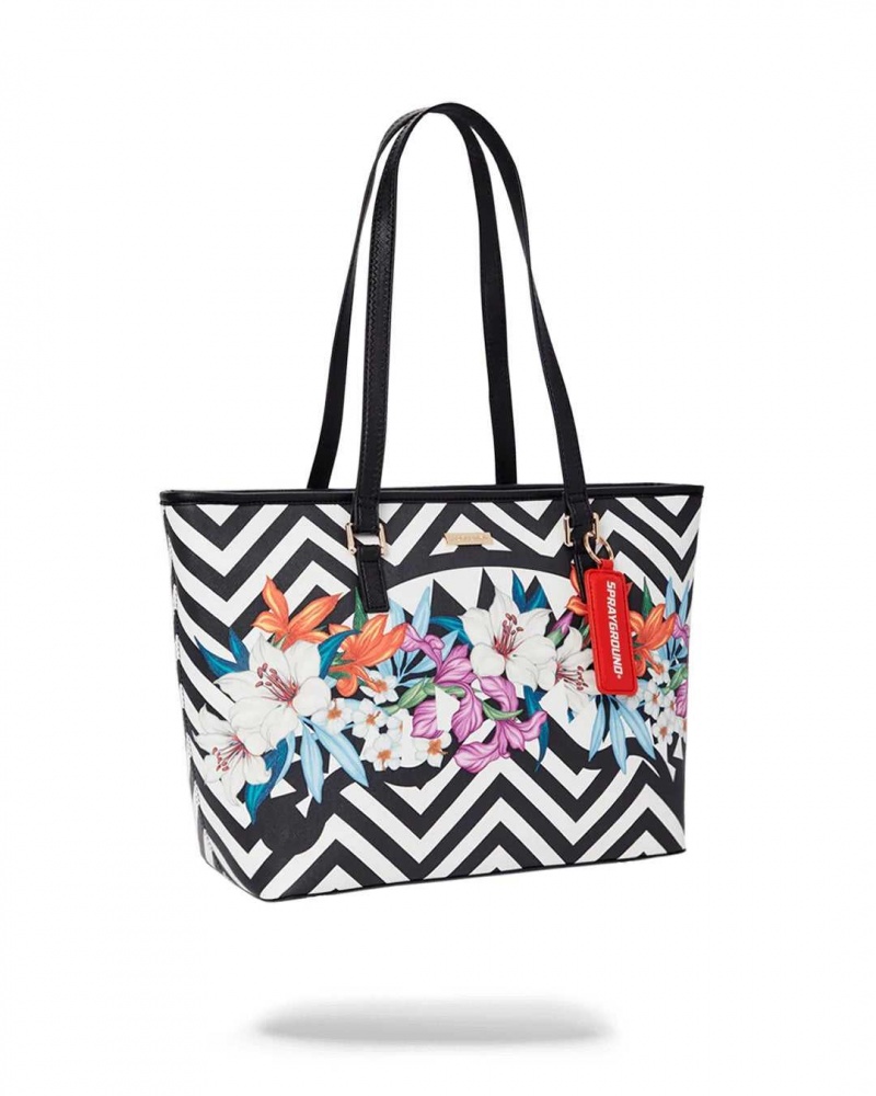 Sprayground Bag GLASSHOUSE TOTE White | CNQRF9730