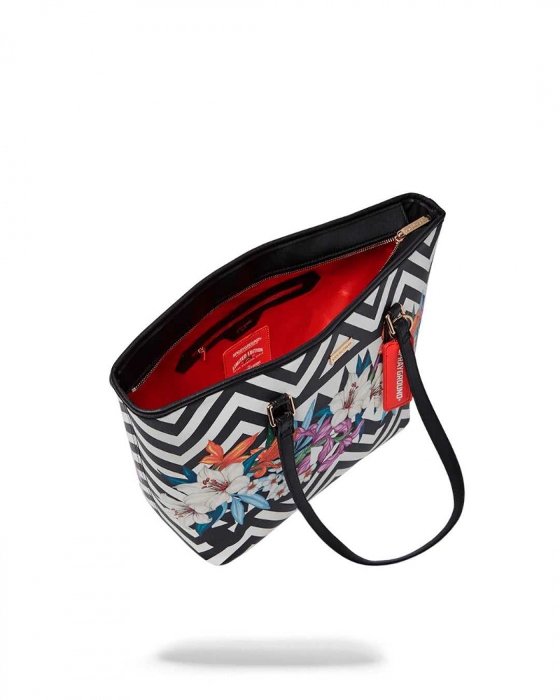 Sprayground Bag GLASSHOUSE TOTE White | CNQRF9730