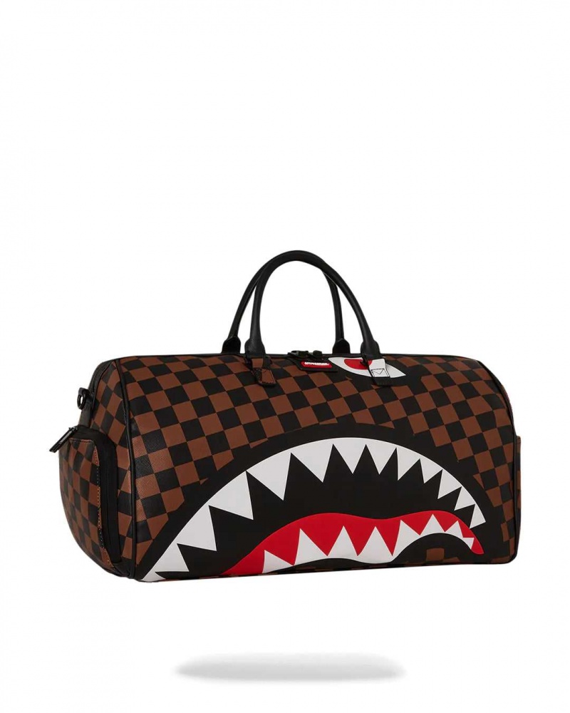 Sprayground Bag HANGOVER DUFFLE Brown | IJDLQ5243