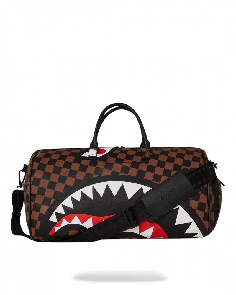 Sprayground Bag HANGOVER DUFFLE Brown | IJDLQ5243