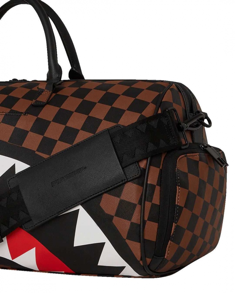 Sprayground Bag HANGOVER DUFFLE Brown | IJDLQ5243