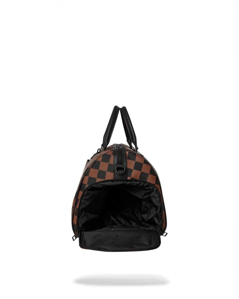 Sprayground Bag HANGOVER DUFFLE Brown | IJDLQ5243