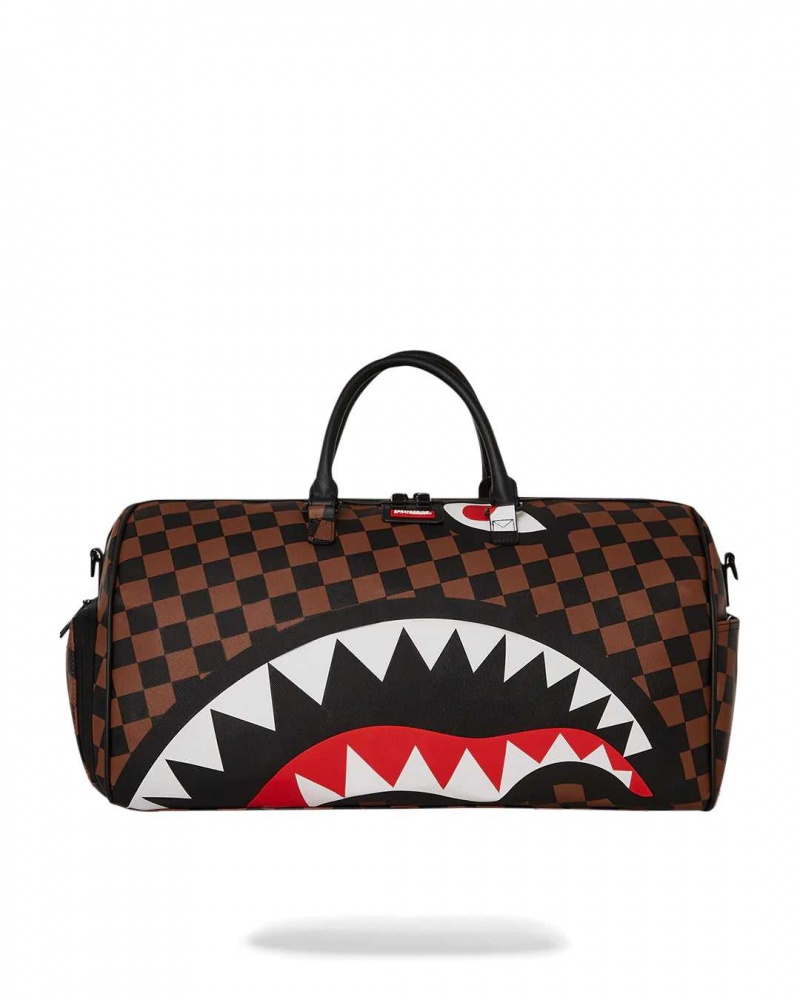 Sprayground Bag HANGOVER DUFFLE Brown | IJDLQ5243