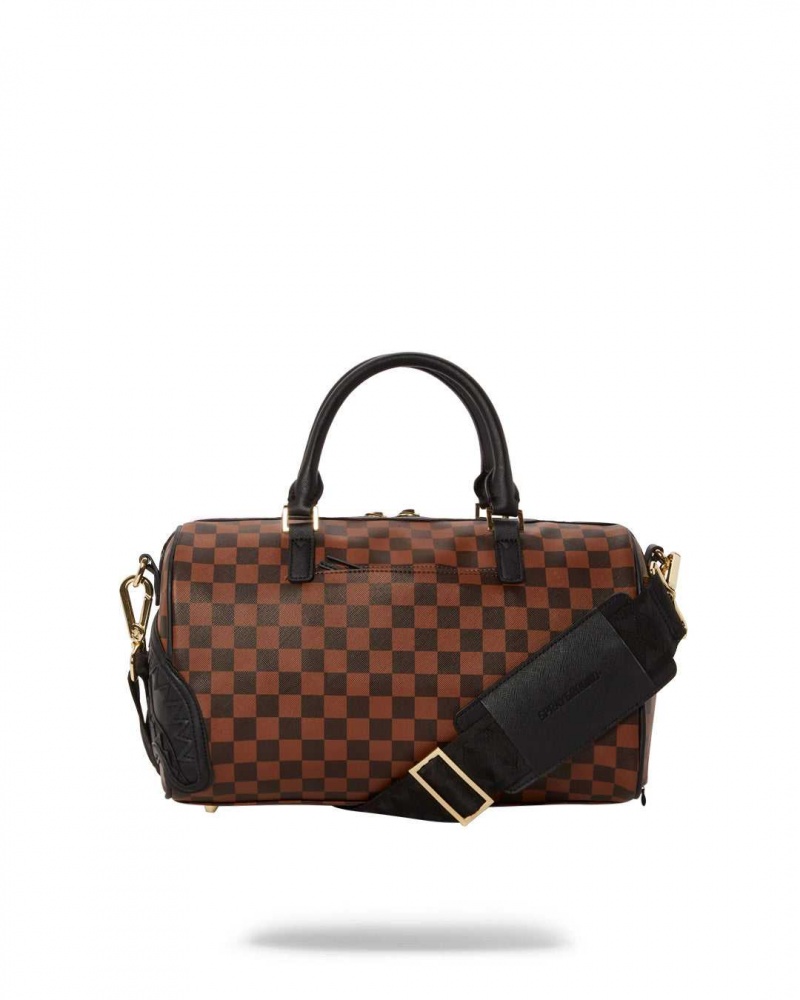 Sprayground Bag HENNY SIP LOCK MINI DUFFLE Brown | GSPVQ0579