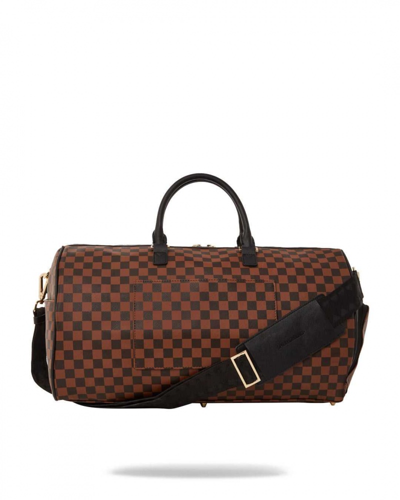 Sprayground Bag HENNY SIP LOCK DUFFLE Brown | WBLAG3924