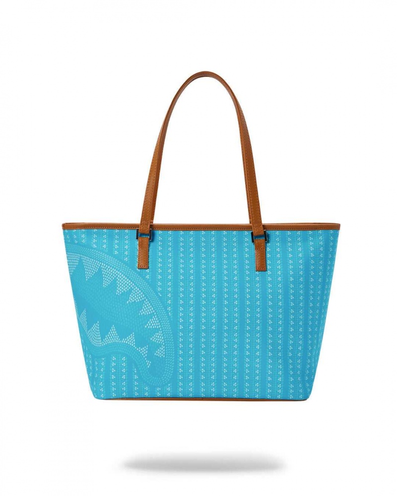 Sprayground Bag ILLUCHAINS TURQ TOTE Turquoise | QIKUA3691