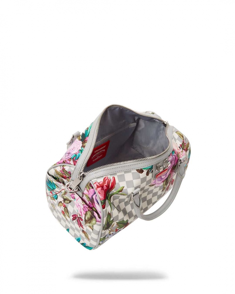 Sprayground Bag JARDIN DU PALAIS MINI DUFFLE White | YZOUH2035