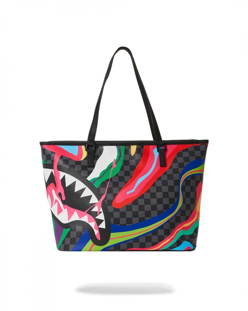 Sprayground Bag LAFFY TAFFY TOTE BAG Fuchsia | RKXAE4567