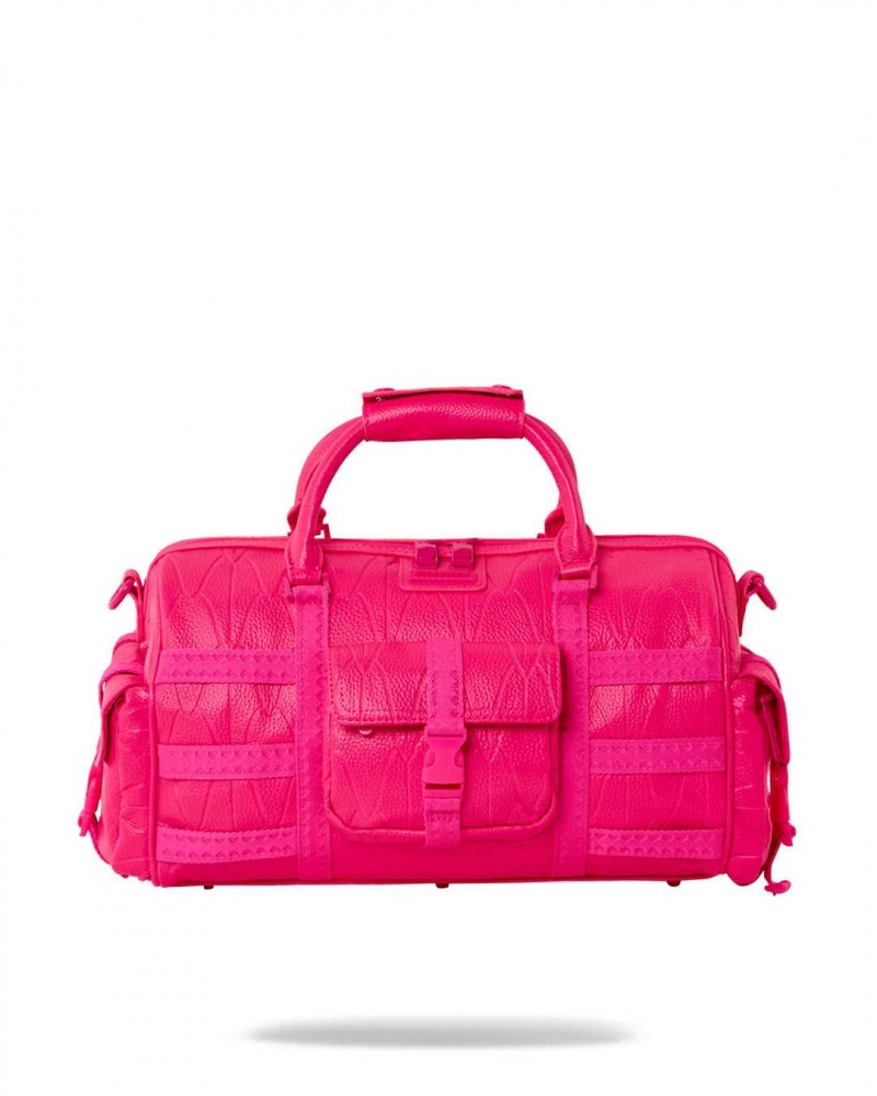 Sprayground Bag LOTUS MINI DUFFLE Fuchsia | SLPIX8956