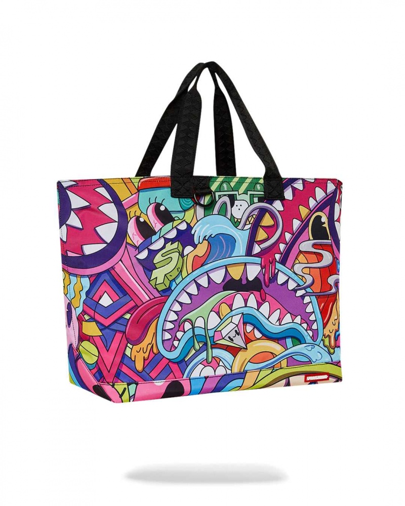 Sprayground Bag LUCID DREAMS BEACH TOTE Purple | MWPSF4196