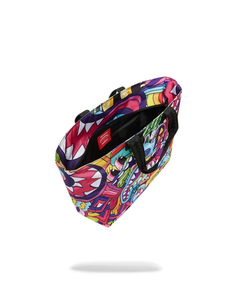 Sprayground Bag LUCID DREAMS BEACH TOTE Purple | MWPSF4196