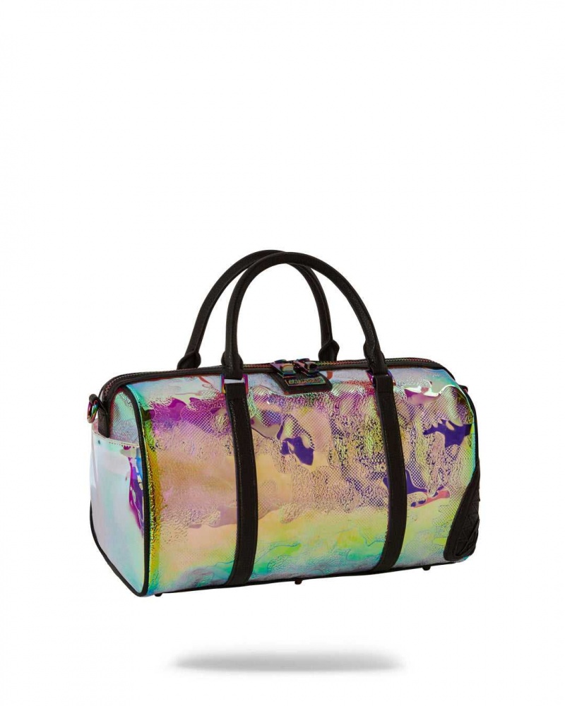 Sprayground Bag MAGIC CITY MINI DUFFLE Silver | AIQKH4956