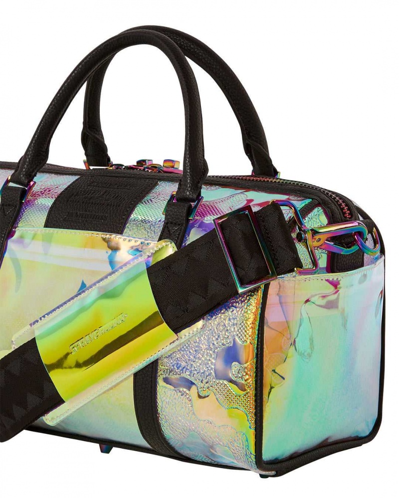 Sprayground Bag MAGIC CITY MINI DUFFLE Silver | AIQKH4956