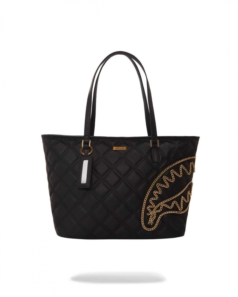 Sprayground Bag MAMBA TOTE Black | OLQVB9365