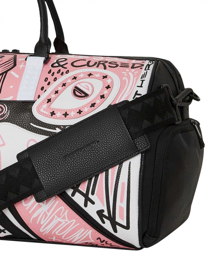 Sprayground Bag MARKER HITS DUFFLE Pink | AQPCG1578