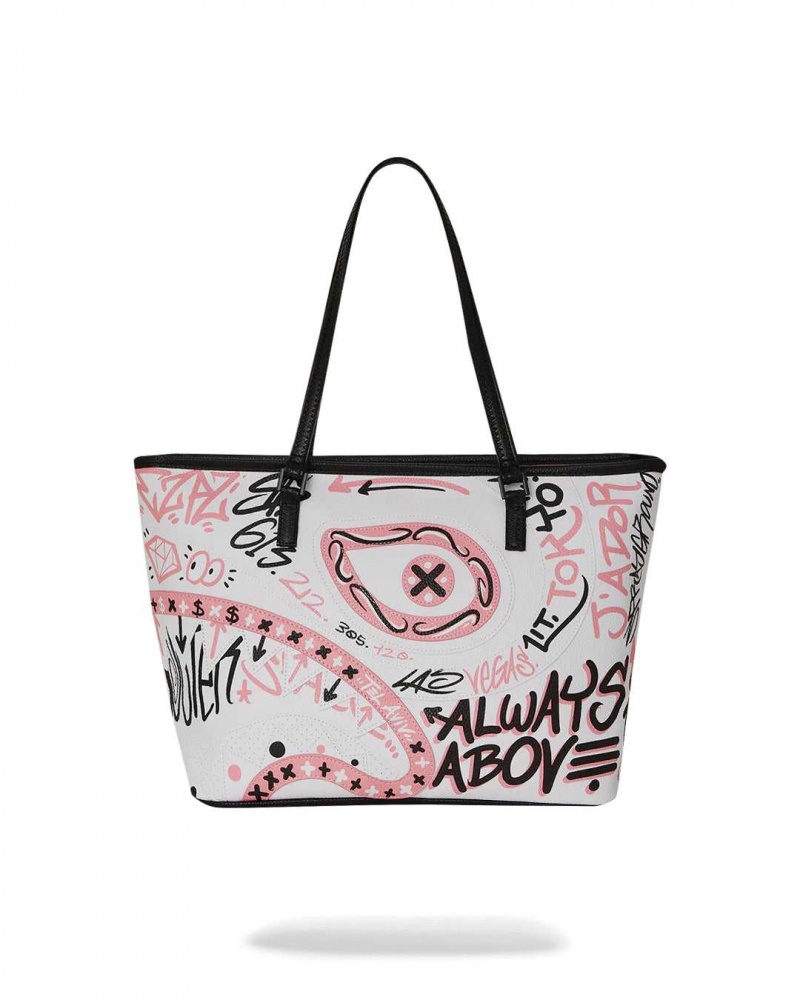 Sprayground Bag MARKER HITS TOTE TOILETRY Pink | NITHK2709