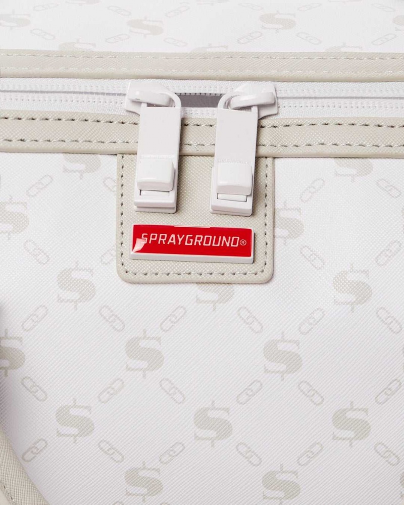 Sprayground Bag MONEYGRAM POWDER MINI DUFFLE White | MKHDO5194