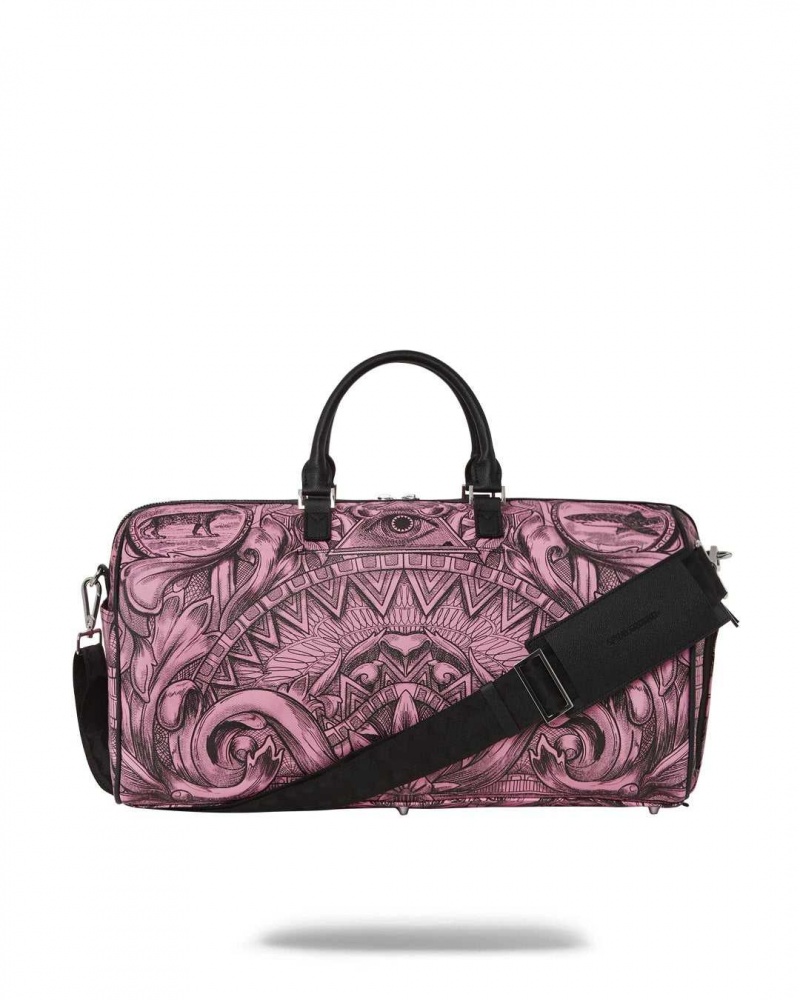 Sprayground Bag MONEY TECHNIQUE DUFFLE Pink | ZDCBU0247