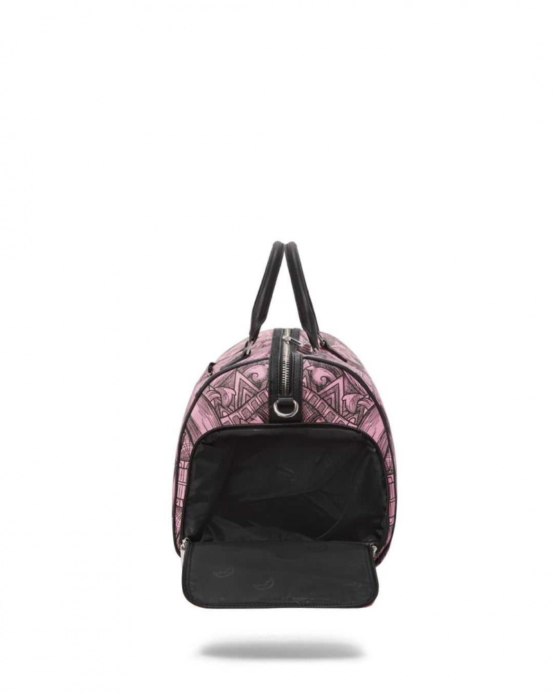 Sprayground Bag MONEY TECHNIQUE DUFFLE Pink | ZDCBU0247