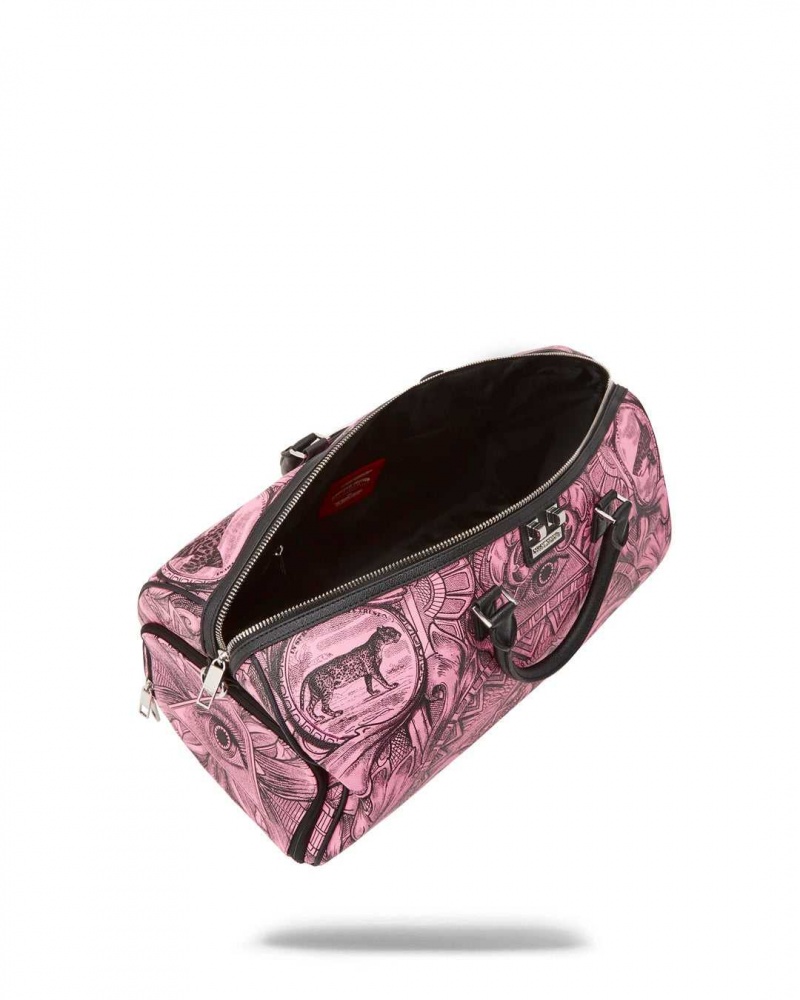 Sprayground Bag MONEY TECHNIQUE DUFFLE Pink | ZDCBU0247